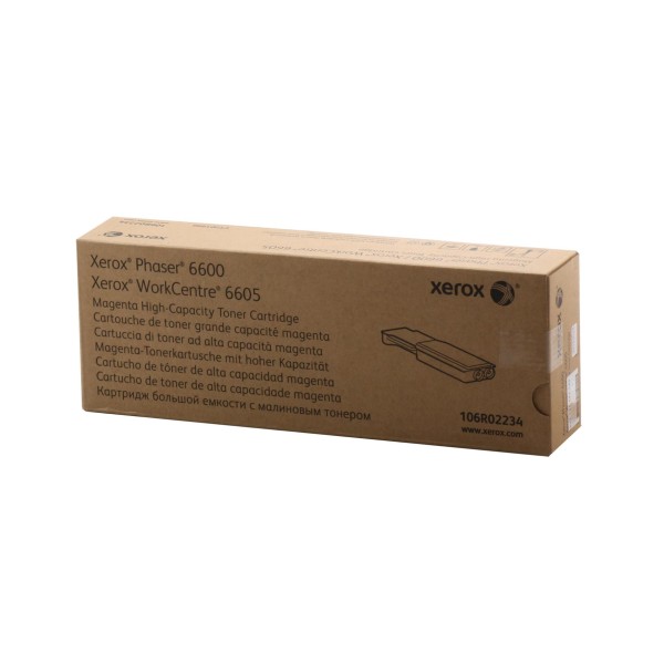 Xerox 106R02234 Phaser 6600-6605 Yüksek Kapasite Magenta Kırmızı Toner 