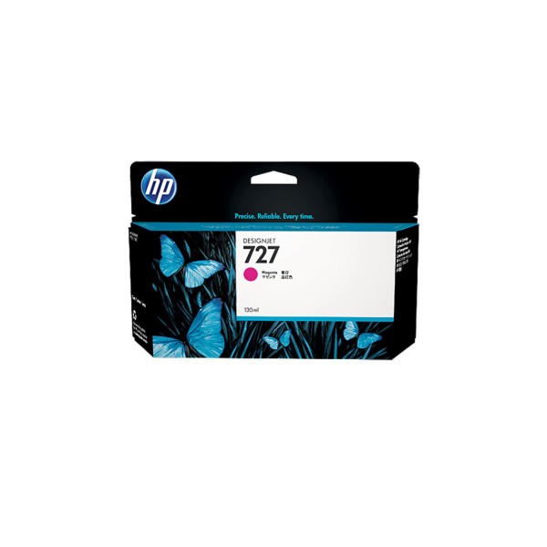 HP 727 Magenta Kırmızı 130ML Plotter Kartuşu B3P20A HP 727 Magenta Kırmızı 130ML Plotter Kartuşu B3P20A