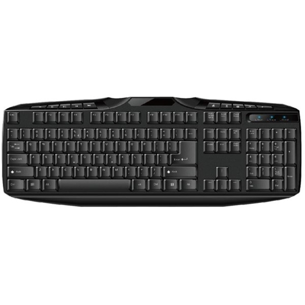 Everest KB-250U Siyah Q Usb Kablolu Multimedya 116 Tuşlu Klavye
