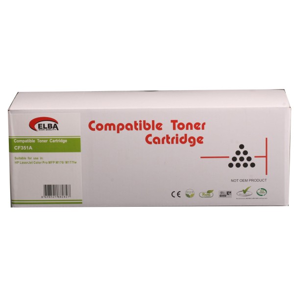 ELBA HP ( 130A ) M176-M177 MAVİ LASER TONER  CF351A