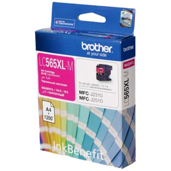 Brother LC565XLM Magenta Kırmızı 1.200 Sayfa Kartuş MFC-J3520-J3720 Brother LC565XLM Magenta Kırmızı 1.200 Sayfa Kartuş MFC-J3520-J3720