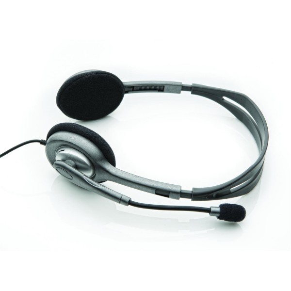 Logitech 981-000271 H110 Stereo Kulaküstü Gri Kulaklık Logitech 981-000271 H110 Stereo Kulaküstü Gri Kulaklık