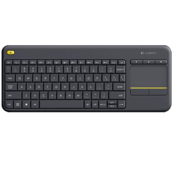 Logitech 920-007149 Wireless Touch K400 Plus Siyah TV Kablosuz Klavye Logitech 920-007149 Wireless Touch K400 Plus Siyah TV Kablosuz Klavye
