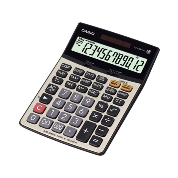 Casio DJ-220D Plus İşlem Kontrollü 12 Hane Masa Üstü Hesap Makinesi Casio DJ-220D Plus İşlem Kontrollü 12 Hane Masa Üstü Hesap Makinesi