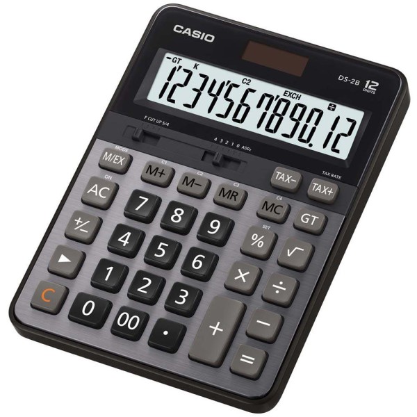 Casio DS-2B Profesyonel 12 Hane Masa Üstü Hesap Makinesi Casio DS-2B Profesyonel 12 Hane Masa Üstü Hesap Makinesi