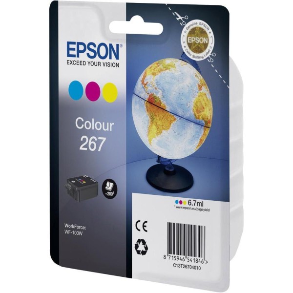 Epson 267 Renkli Mürekkep Kartuş t26704010 Epson 267 Renkli Mürekkep Kartuş t26704010