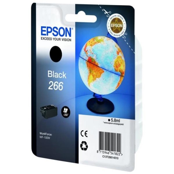 Epson 266 Black Siyah Mürekkep Kartuş T26614010 Epson 266 Black Siyah Mürekkep Kartuş T26614010