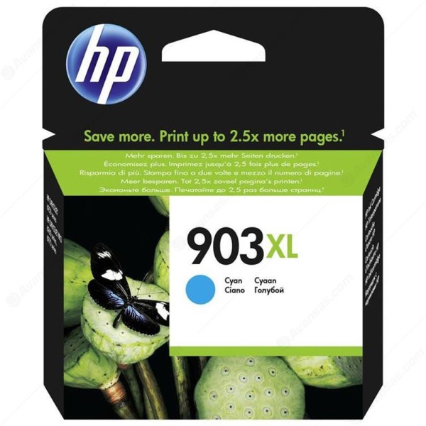 HP 903XL Cyan Mavi Yüksek Kapasite Kartuş T6M03AE HP 903XL Cyan Mavi Yüksek Kapasite Kartuş T6M03AE