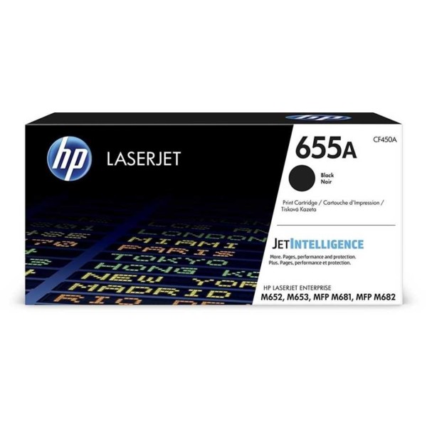 HP 655A Black Siyah 12.500 Sayfa Toner CF450A HP 655A Black Siyah 12.500 Sayfa Toner CF450A