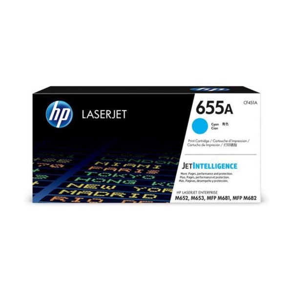 HP 655A Cyan Mavi 10.500 Sayfa Toner CF451A HP 655A Cyan Mavi 10.500 Sayfa Toner CF451A