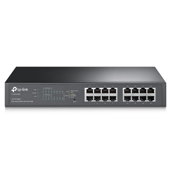 Tp-Link TL-SG1016PE 8 Port Poe+ 16 Port 10-100-1000 Mbps Switch Çelik Kasa Rack Mount Tp-Link TL-SG1016PE 8 Port Poe+ 16 Port 10-100-1000 Mbps Switch Çelik Kasa Rack Mount
