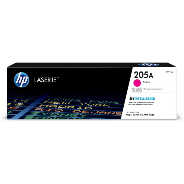 HP 205A Magenta Kırmızı 900 Sayfa Toner CF533A HP 205A Magenta Kırmızı 900 Sayfa Toner CF533A