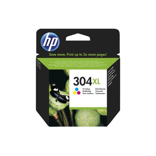 HP 304XL Color Renkli Yüksek Kapasiteli Kartuş N9K07AE HP 304XL Color Renkli Yüksek Kapasiteli Kartuş N9K07AE