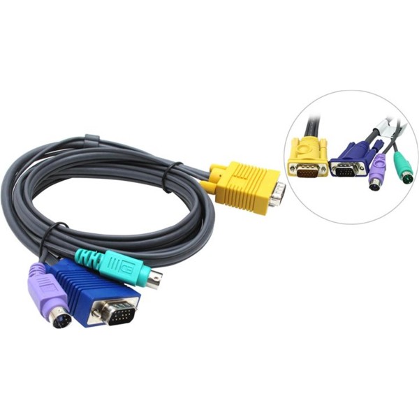 Aten 2L-5202P PS-2 Kvm Cable (1,8m) Aten 2L-5202P PS-2 Kvm Cable (1,8m)