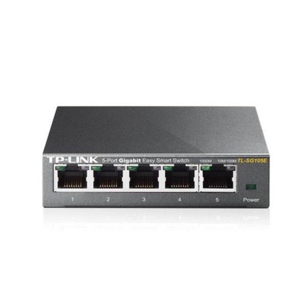 Tp-Link TL-SG105E 5 Port 10-100-1000 Mbps Easy Smart Switch Çelik Kasa Tp-Link TL-SG105E 5 Port 10-100-1000 Mbps Easy Smart Switch Çelik Kasa