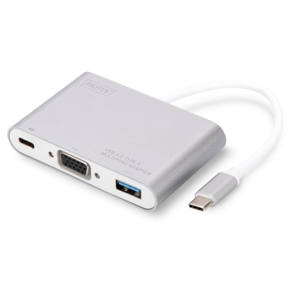 Digitus DA-70839 TYPE-C to VGA 1080P Multiport Ada Digitus DA-70839 TYPE-C to VGA 1080P Multiport Ada