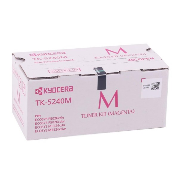 Kyocera TK-5240M Magenta Kırmızı Orjinal Fotokopi Toneri Ecosys M5526cdn-5526cdw P5026cdn-5026cdw 3. Kyocera TK-5240M Magenta Kırmızı Orjinal Fotokopi Toneri Ecosys M5526cdn-5526cdw P5026cdn-5026cdw 3.