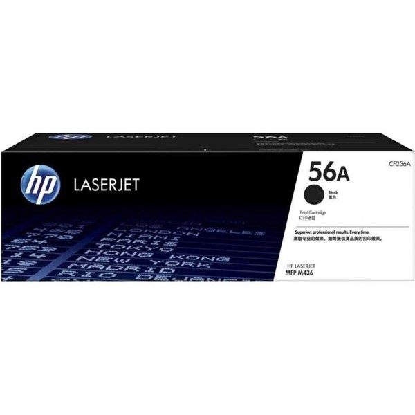 HP 56A Black Siyah 6.600 Sayfa Toner CF256A