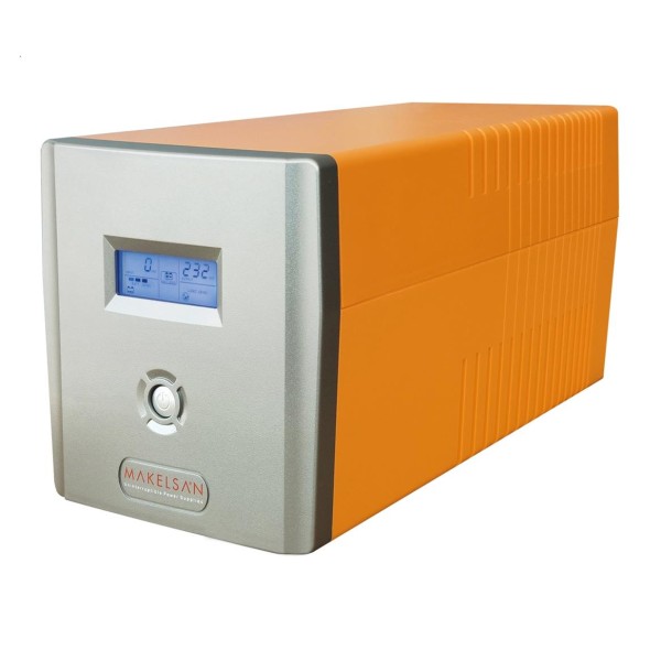 Makelsan Lion 1200 VA Line Interactive Lcd Ekran 2-7Ah Akü