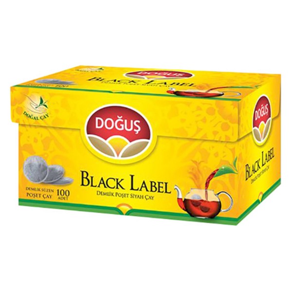 Doğuş Black Label Demlik Poşet Çay 48x3.2 gr Doğuş Black Label Demlik Poşet Çay 48x3.2 gr