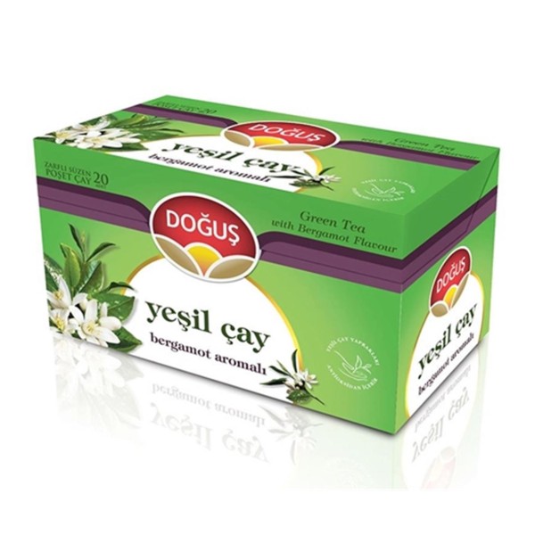 Doğuş Bergamot Yeşil Çay Süzen Poşet 20x1.75 gr Doğuş Bergamot Yeşil Çay Süzen Poşet 20x1.75 gr