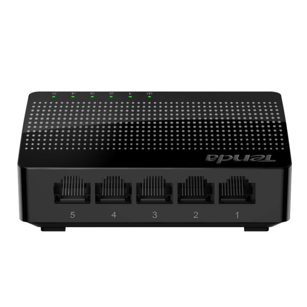 Tenda SG105 5 Port 10-100-1000 Mbps Switch Plastik Kasa Tenda SG105 5 Port 10-100-1000 Mbps Switch Plastik Kasa