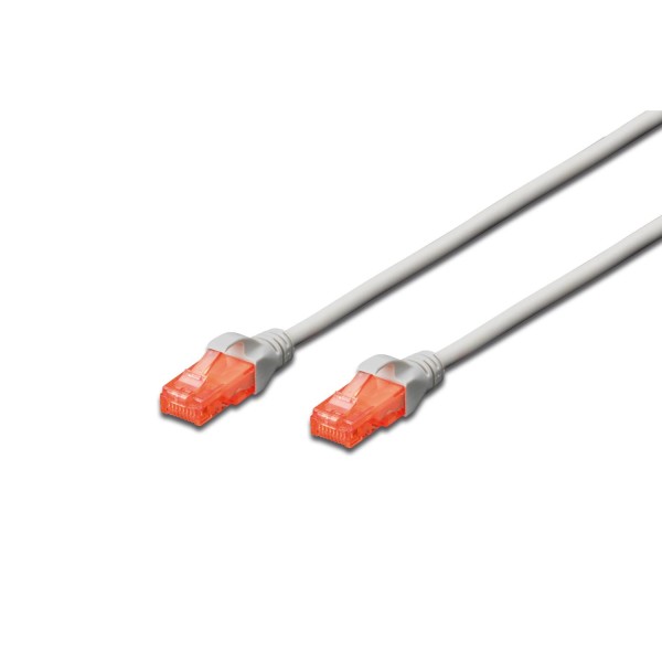 Beek BC-U6020 Cat6 Patch Kablo, UTP, 2 Metre,Gri Awg26 Beek BC-U6020 Cat6 Patch Kablo, UTP, 2 Metre,Gri Awg26