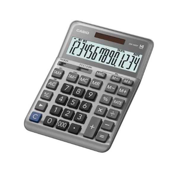Casio DM-1400F 14 Hane Masa Üstü Hesap Makinesi Casio DM-1400F 14 Hane Masa Üstü Hesap Makinesi