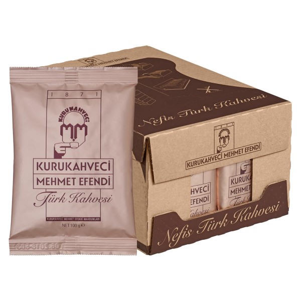 Mehmet Efendi Kahve 100 Gr Kolide 25 Paket Var Mehmet Efendi Kahve 100 Gr Kolide 25 Paket Var