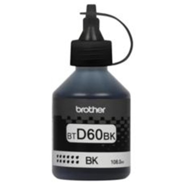 Brother BTD60BK Black Siyah 6.000 Sayfa Şişe Mürekkep DCP-T310-T510 MFC-T810-T910 Brother BTD60BK Black Siyah 6.000 Sayfa Şişe Mürekkep DCP-T310-T510 MFC-T810-T910