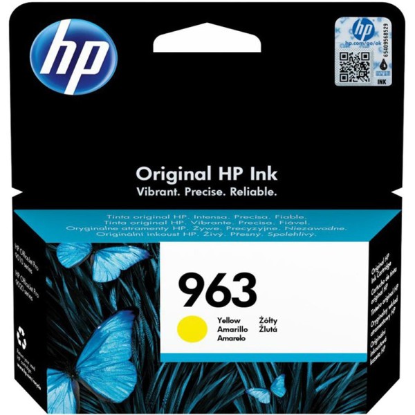 HP 963 Yellow Sarı Kartuş 3JA25A HP 963 Yellow Sarı Kartuş 3JA25A