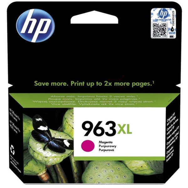 HP 963XL Yüksek Kapasite Magenta Kırmızı Kartuş 3JA28A HP 963XL Yüksek Kapasite Magenta Kırmızı Kartuş 3JA28A