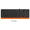 A4 Tech Fk10 Q Usb Fsytyler Turuncu Tr Fn-Mmedya Klavye