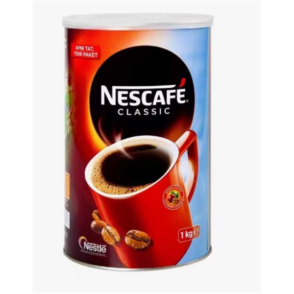 Nestle Nescafe Classıc Teneke 1kg 12392489 12498219 (12584211) Nestle Nescafe Classıc Teneke 1kg 12392489 12498219 (12584211)