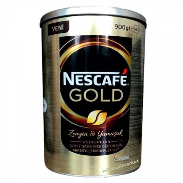 Nestle Nescafe Gold Teneke Signature 900gr 12456216 (12584221) Nestle Nescafe Gold Teneke Signature 900gr 12456216 (12584221)