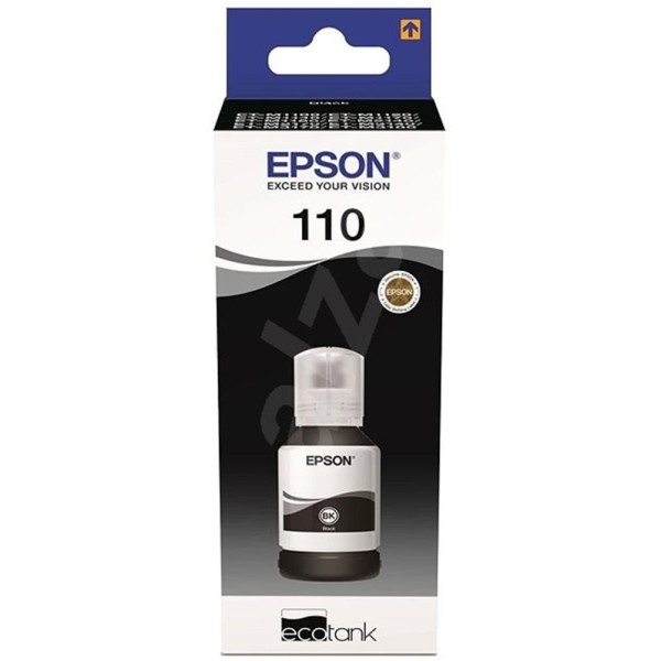 Epson 110 Black Siyah Şişe Mürekkep C13T03P14A Epson 110 Black Siyah Şişe Mürekkep C13T03P14A