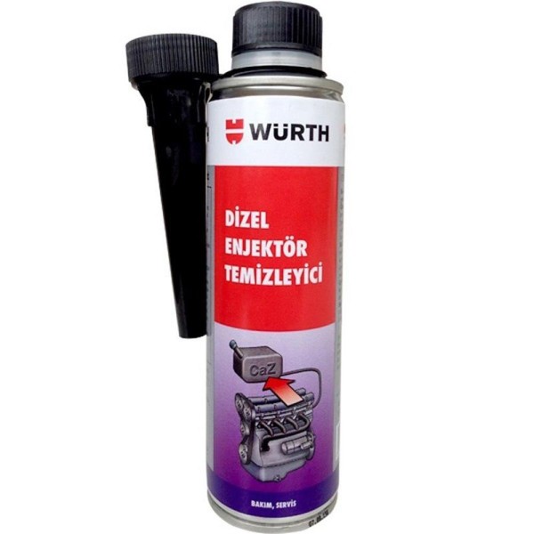 Würth CR-Dizel Enjektör Temizleyici 300ml 5861011300028 12 Würth CR-Dizel Enjektör Temizleyici 300ml 5861011300028 12