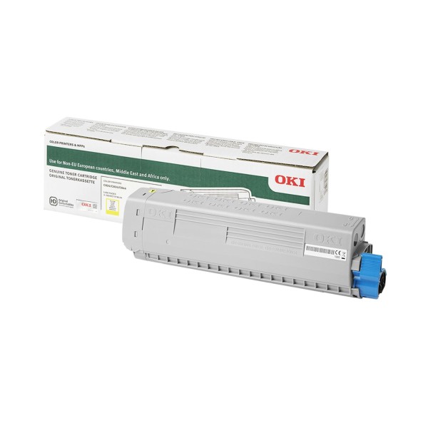 OKI 47095701 TONER-Y-C824-C834-C844-5K SARI TONER 5000 SAYFA