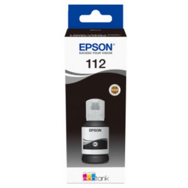 Epson 112 Black Siyah Şişe Mürekkep C13T06C14A Epson 112 Black Siyah Şişe Mürekkep C13T06C14A