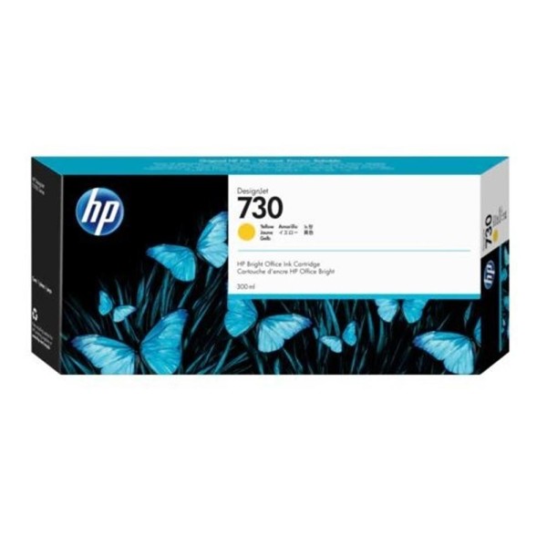 HP 730 Yellow Sarı 300 Ml Plotter Kartuşu P2V70A HP 730 Yellow Sarı 300 Ml Plotter Kartuşu P2V70A