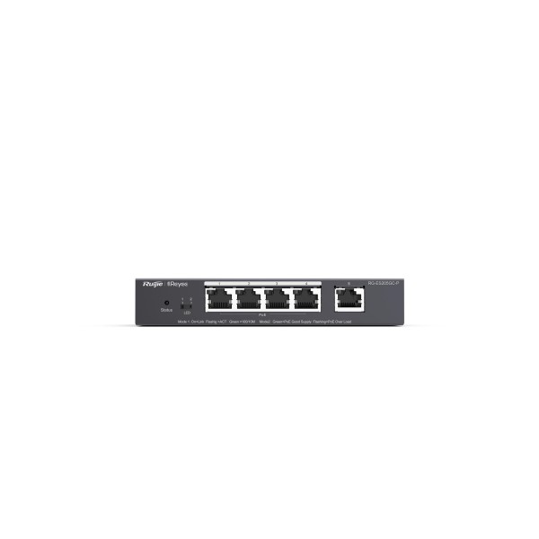 Ruijie-Reyee RG-ES205GC-P 5 Port 10-100-1000 Gigabit 4 Port Poe Yönetilebilir 54W Ruijie-Reyee RG-ES205GC-P 5 Port 10-100-1000 Gigabit 4 Port Poe Yönetilebilir 54W