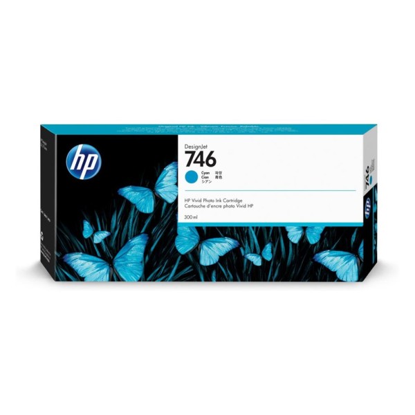 HP 746 Cyan Mavi 300 Ml Plotter Kartuşu P2V80A HP 746 Cyan Mavi 300 Ml Plotter Kartuşu P2V80A