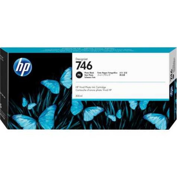 HP 746 Photo Black Fotoğraf Siyah 300 Ml Plotter Kartuşu P2V82A HP 746 Photo Black Fotoğraf Siyah 300 Ml Plotter Kartuşu P2V82A