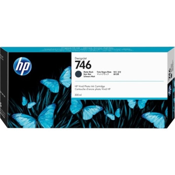 HP 746 Matte Black Mat Siyah 300 Ml Plotter Kartuşu P2V83A HP 746 Matte Black Mat Siyah 300 Ml Plotter Kartuşu P2V83A