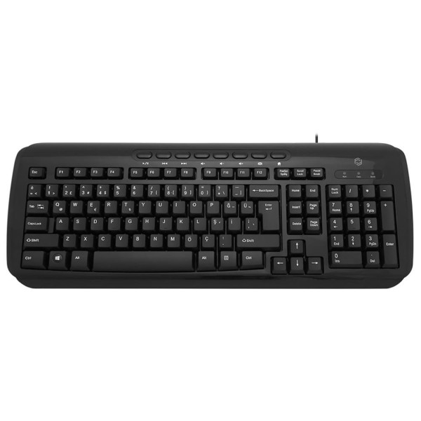 Frisby FK-4845QU Kablolu Q-Türkçe Multimedya Klavye Frisby FK-4845QU Kablolu Q-Türkçe Multimedya Klavye