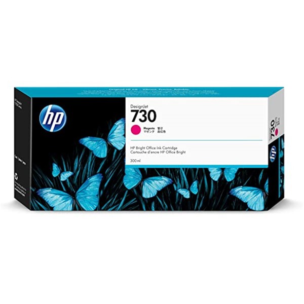 HP 730 Magenta Kırmızı 300 Ml Plotter Kartuşu P2V69A HP 730 Magenta Kırmızı 300 Ml Plotter Kartuşu P2V69A