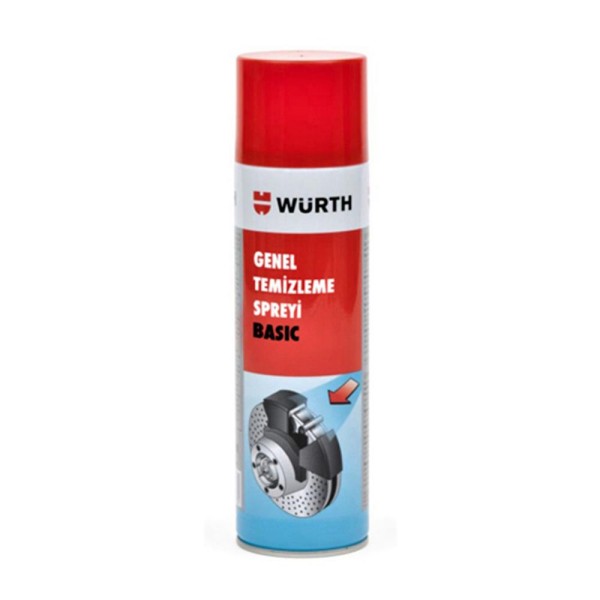 Würth Genel Temizleme Spreyi Fren Balata Temizleyici500ML Würth Genel Temizleme Spreyi Fren Balata Temizleyici500ML
