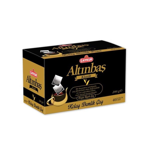 Çaykur Altınbaş 200gr 40adet Demlik Süzen Poşet Çay Çaykur Altınbaş 200gr 40adet Demlik Süzen Poşet Çay