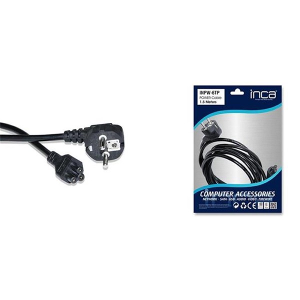 Inca INPW-6TP 1,5mt Notebook Power Kablo Inca INPW-6TP 1,5mt Notebook Power Kablo