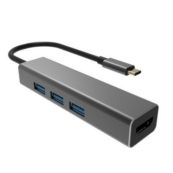 Vcom DH318 Type-C To Usb 3.0-3 Hdmi Çevirici Vcom DH318 Type-C To Usb 3.0-3 Hdmi Çevirici